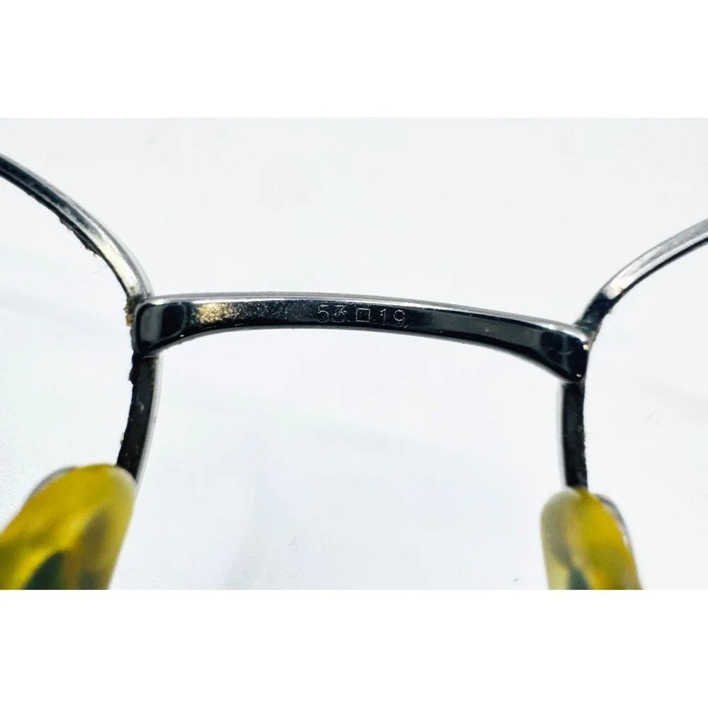 Sferoflex Eyeglasses Mens Black Fair Metal Square Frame 53-19-140
